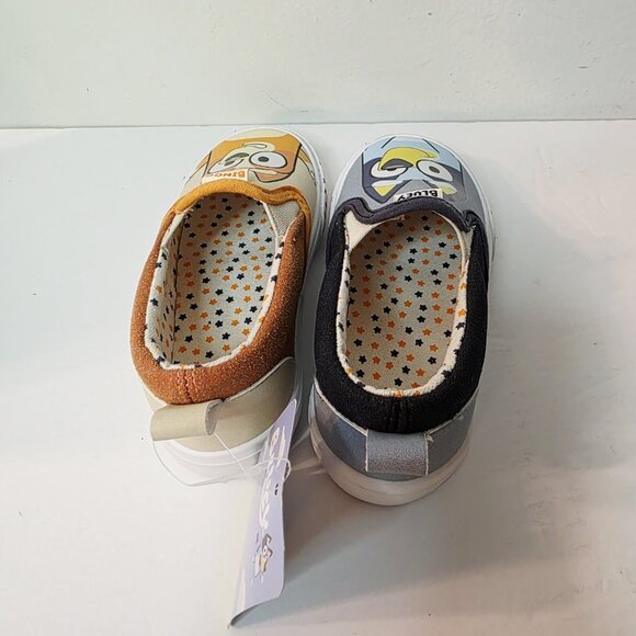 Disney Bluey & Bingo Slip On Tennis Shoes Sneakers Bingo Unisex Boy Girl Size 9 - Picture 4 of 5